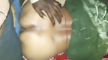 Real Padosi Aunty Ki Raat Mein Doggy Style Mein Chut Chod Li