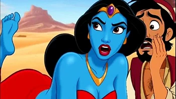 Aladdin Cuckold: Magic Lamp Makes His Wife Cheat in Dirty Cartoon Sex