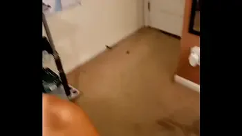 Sucking cock to pay her rent