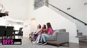 BFFS - Hot Bestfriends Infatuated By Having Sugar Jumps On The Opportunity To Get Spoiled