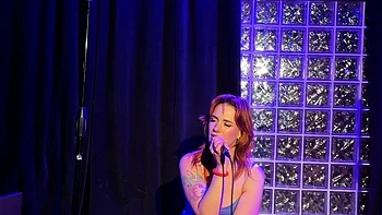 Violet lovely amateur redhead woman toying