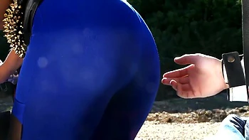 Kimy Blue - Outdoor Photoshoot Leads To Porn Shoot