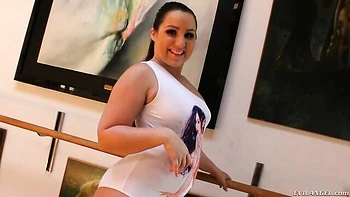 Good anal masturbation with a big-boobed brunette Lola Foxx