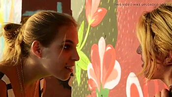 Domina Mikaela Wolf Face Slapping Outdoor Punishment - Slave Natasha Grof Fights in HD Femdom Movie