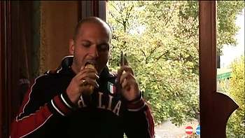 Hairy MILF with Big Tits and Colored Hair Sucks Giant Cock and Gets Pussy Fucked