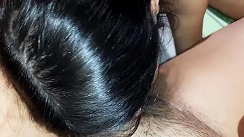 Step Mom Wakes Up To My Tongue On Her Hairy Pussy - Lesbian Homemade Orgasm