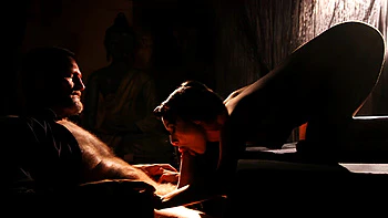 Passionate Blowjob & Pussy Licking - Caramella Del X Seduces in Lingerie