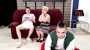 Sexual Sam Bourne at blowjob movie