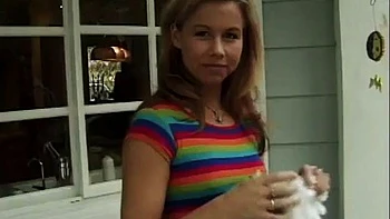 Ruiva fodida duro no doggy com boquete e gozada