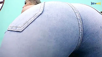 S4br1n4 Gr33n Jeans Fart