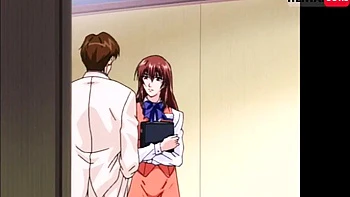 Geiles Hentai-Paar mit Blowjob und Analfick