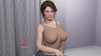 Busty Stepmom Grinding Her Big Ass on My Cock - Future Money Man