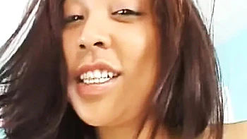 Tiny French babe Finesse Navarro gets her tight asshole stretched by huge cock