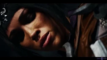 Блондинка эльфийка трахает Октокуро с паразитом контроля ума - лесби хардкор