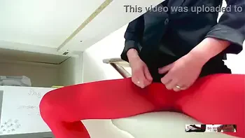 Public work masturbation compilation