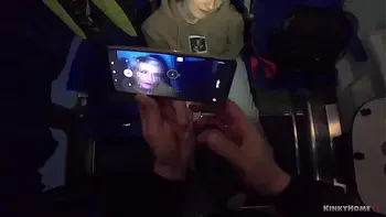 Fucked a stranger girl in the mouth on the train