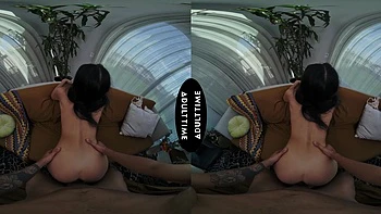 Latina brune Harley Haze baise son copain Oliver Davis