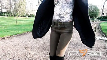 Brunette babe rides cock in her first anal fuck