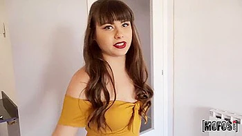 Brunette Amateur Gets Anal, Blowjob, and Big Cock