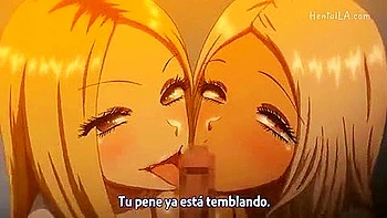 Chicas en uniforme lo acosan y le hacen varias mamadas