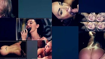 Анна Колба впервые сосёт и глотает в глорихоле POV