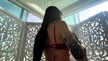 Nova Flame's Tight Ass Fucked by Dredd's Big Cock