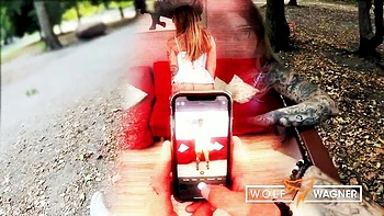 German amateur fuck with fiery blonde Mia Blow