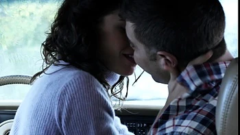 Erika Lust hart im Auto gefickt und geblasen