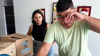 Young Woman Creampied & Squirting by Triple Cock Surprise