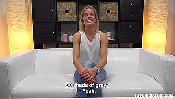 Czech Milf POV Blowjob Casting