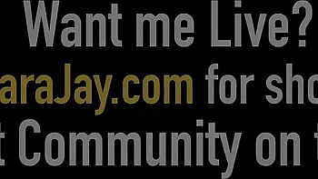 Sara Jay's Huge Fake Silicone Tits Fuck