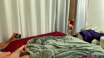 Stepmom catches stepson masturbating and addicted to porn