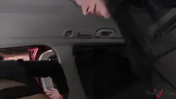 Two dark haired hottie picking up dude on the streets to fuck with