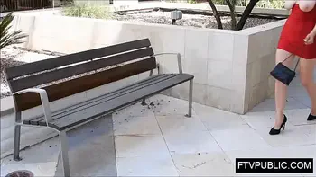 new busty amateur public