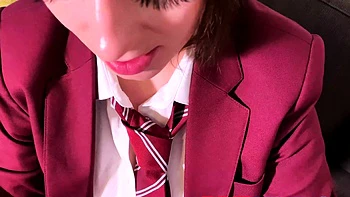 Escolar novinha na POV fodida e gozando por dentro