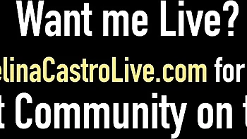 Angelina Castro and Sofia Rose's fat Cuban ass fuck