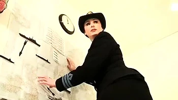 Kathy West milf caliente con medias