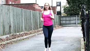 Aston Wilde Fucks Herself with Vibrator and Fingers