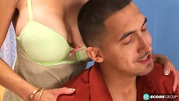 Tori Baker Fucked Hard with Juan Largo's Anal Creampie