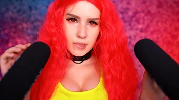 ASMR rousse lèche en solo POV pour fetish