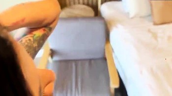 Brunette Teen Mila Diaz Sucks Hard in POV