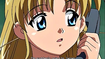 Блондинка из аниме хентай сосёт и грубо трахается