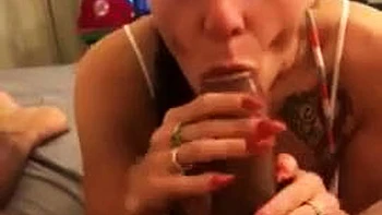 Buceta profunda com boquete intenso