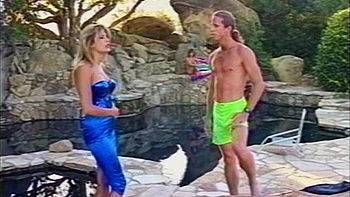 Pipe vintage blonde & séance de léchage