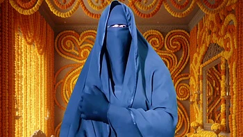 Mulher hijabi indiana fodida forte pelo padrasto