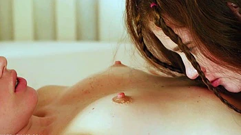 Retro lesbian foot fetish