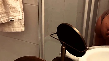 Teen babes with strapons playing jerk off