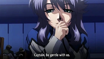 Хардкорный хентай групповой трахают толпой