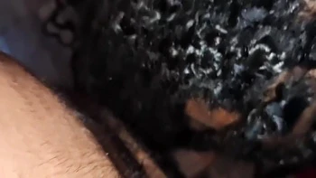 Joven negra evangélica follada fuerte en su coño apretado