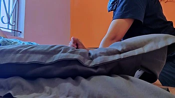 Beautiful Wife Helps Her Husband Release Stress